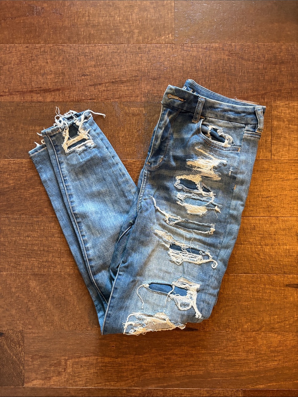 AE curvy hi-rise jegging